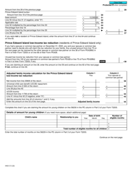 Form T2203 (PE428MJ; 9402-C) Part 4 Prince Edward Island Tax (Multiple Jurisdictions) - Canada, Page 2