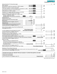 Form T2203 (PE428MJ; 9402-C) Part 4 Prince Edward Island Tax (Multiple Jurisdictions) - Canada, Page 3