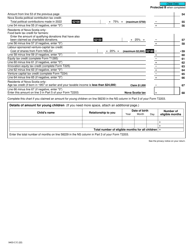 Form T2203 (NS428MJ; 9403-C) Part 4 Nova Scotia Tax (Multiple Jurisdictions) - Canada, Page 3