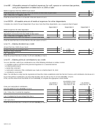 Form T2203 (9409-D) Worksheet AB428MJ Alberta - Canada, Page 3