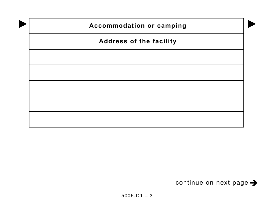 Form 5006-D1 Worksheet ON479 Ontario (Large Print) - Canada, Page 3