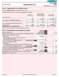 Form 5008-C (SK428) Saskatchewan Tax - Canada