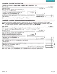 Form 5009-D Worksheet AB428 Alberta - Canada, Page 2