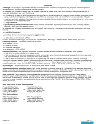 Form RC298 Advantage Tax Return for Rrsp, Tfsa or Rdsp Issuers, Resp Promoters or Rrif Carriers - Canada, Page 2