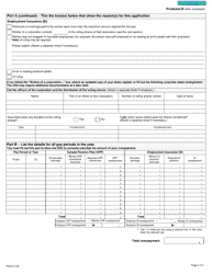 Form PD24 Application for a Refund of Overdeducted Cpp Contributions or Ei Premiums - Canada, Page 2