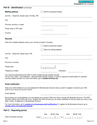 Form B502 Luxury Tax - Information Return for Non-registrants - Canada, Page 2