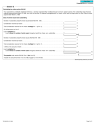 Form T2152 Schedule 2 Calculating Tax Under Subsections 204.82(3) and (6) and Section 204.841 - Canada, Page 2