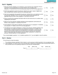 Form RC7222 Election or Revocation for a Qualifying Institution That Is a Selected Listed Financial Institution to Use Particular Methods Specified in an Application Under Subsection 141.02(18) of the ETA for Gst/Hst and Qst Purposes - Canada, Page 2