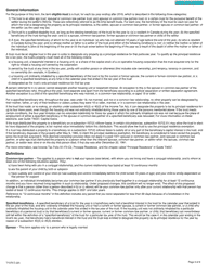 Form T1079 Designation of a Property as a Principal Residence by a Personal Trust - Canada, Page 2