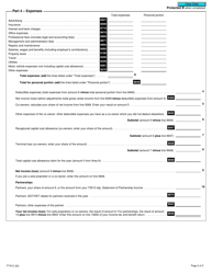 Form T776 Statement of Real Estate Rentals - Canada, Page 2