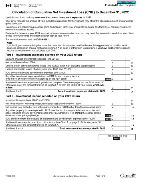 Form T936 2022 Printable Pdf