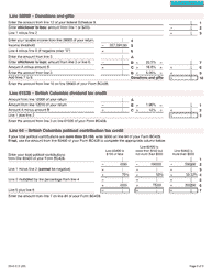 Form 5010-D Worksheet BC428 British Columbia - Canada, Page 3