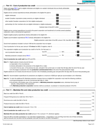 Form T2 Schedule 388 Manitoba Film and Video Production Tax Credit (2020 and Later Tax Years) - Canada, Page 4