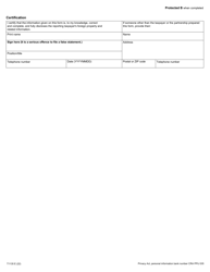 Form T1135 Foreign Income Verification Statement - Canada, Page 3