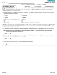 Form T2201 Disability Tax Credit Certificate - Canada, Page 14
