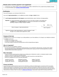 Form RC325 Address Change Request - Canada, Page 2