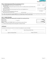 Form T100A Application for a Selling Instrument Identification Number (Sitin) - Canada, Page 3