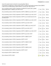 Form T657 Calculation of Capital Gains Deduction - Canada, Page 5