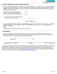 Form L400 Fuel Charge Registration - Canada, Page 4