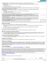 Form TD1NS Nova Scotia Personal Tax Credits Return - Canada, Page 2