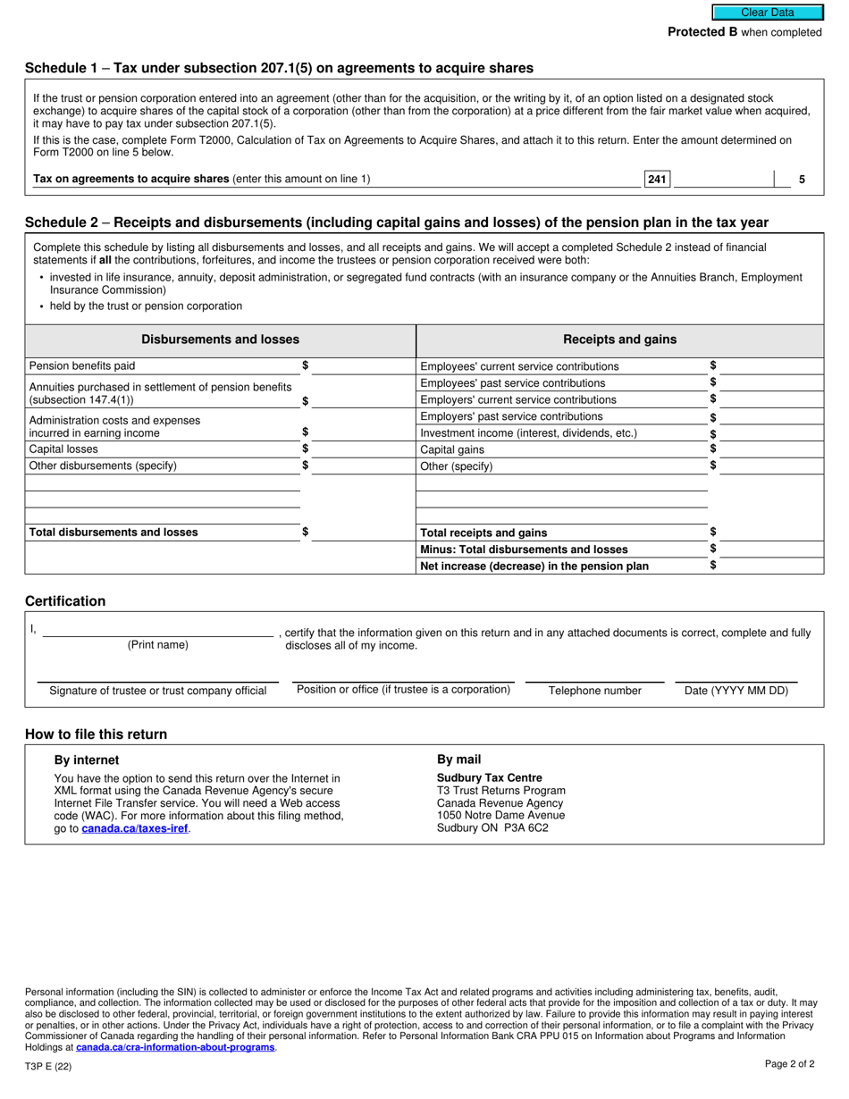 form-t3p-download-fillable-pdf-or-fill-online-employees-pension-plan