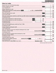 Form 5007-TC (MB479) Manitoba Credits - Canada, Page 5