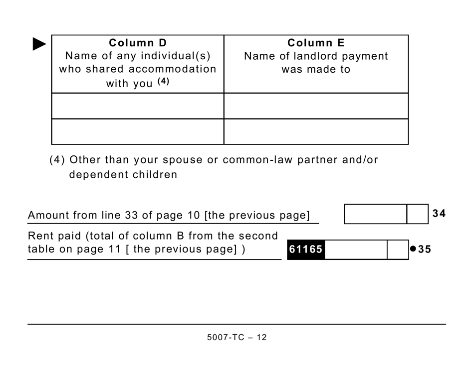 Form 5007-TC (MB479) Manitoba Credits (Large Print) - Canada, Page 12