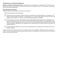 Form REG-1E Application for St-5 Exempt Organization Certificate for Nonprofit Exemption From Sales Tax - New Jersey, Page 6