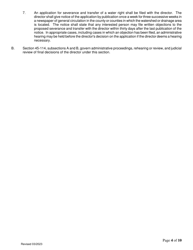 Application to Sever and Transfer - Arizona, Page 4