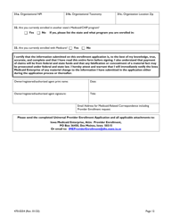 Form 470-0254 Iowa Medicaid Universal Provider Enrollment Application - Iowa, Page 12