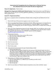 Form 470-0254 Iowa Medicaid Universal Provider Enrollment Application - Iowa, Page 2