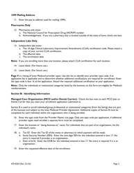 Form 470-0254 Iowa Medicaid Universal Provider Enrollment Application - Iowa, Page 3
