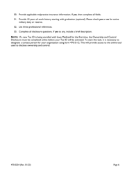 Form 470-0254 Iowa Medicaid Universal Provider Enrollment Application - Iowa, Page 6