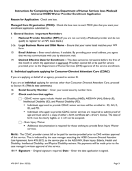 Form 470-2917 Iowa Medicaid Universal Home-And Community-Based (Hcbs) Waiver Provider Application - Iowa, Page 3