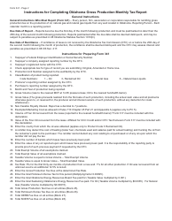 Form 341 Gross Production Monthly Tax Report - Oklahoma, Page 2