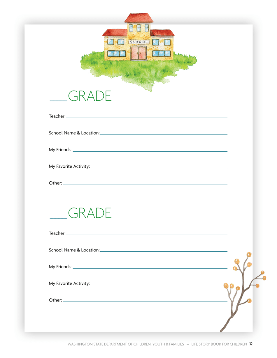 Life Story Book for Children - Washington, Page 35