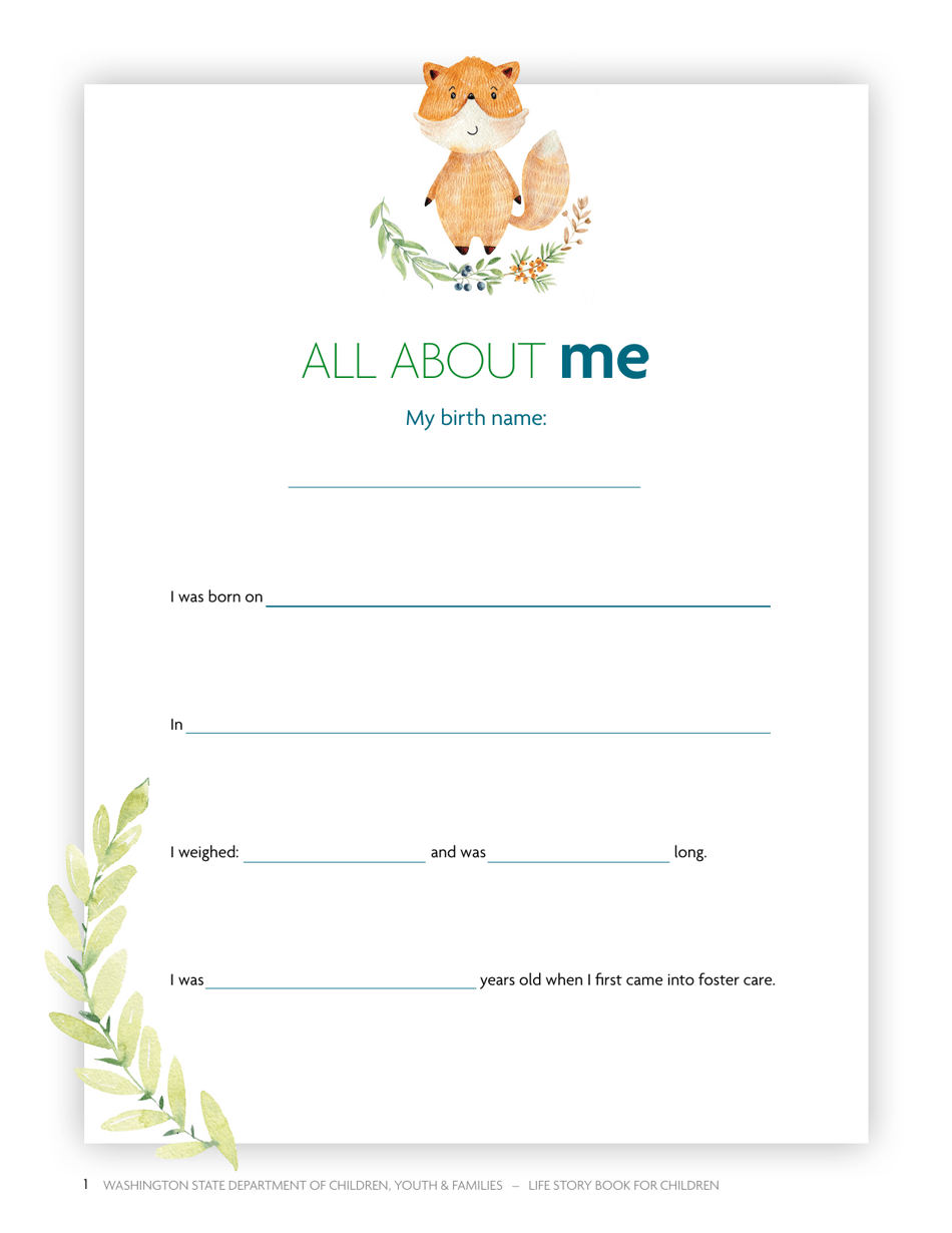 Life Story Book for Children - Washington, Page 4