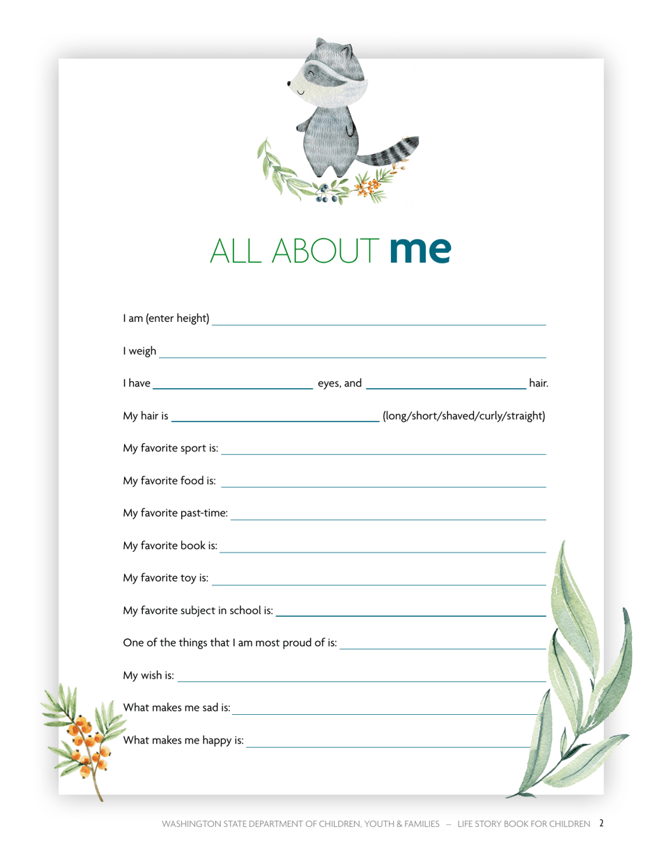 Life Story Book for Children - Washington, Page 5