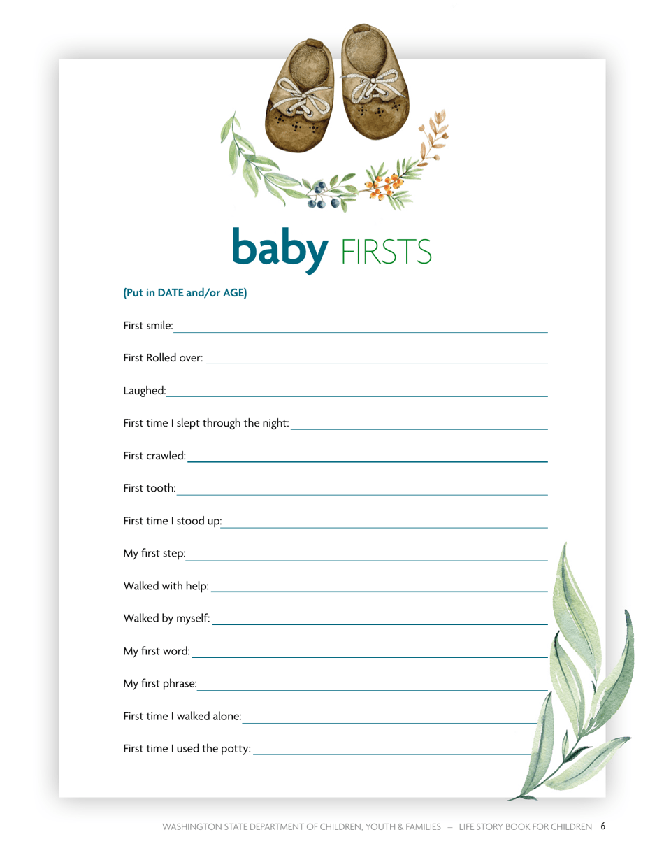 Life Story Book for Children - Washington, Page 9