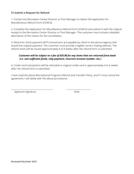 Recreational Programs Refund and Transfer Policy - City of San Diego, California, Page 2