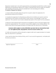 Permit Refund Policy - City of San Diego, California, Page 2
