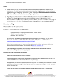 Resolution to Change Principal Office or Resident Agent - Maryland, Page 4