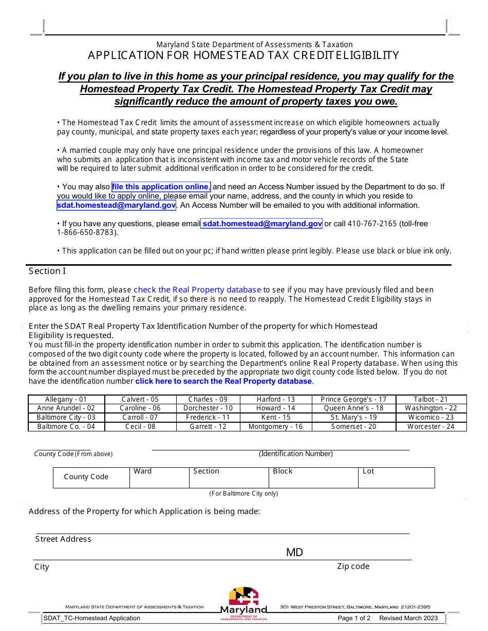 fillable-application-for-homestead-tax-credit-eligibility-maryland