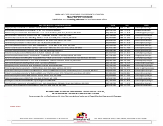 Designated Property Representative Form - Maryland, Page 2