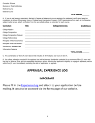 Application for Certified General Certification - North Carolina, Page 16
