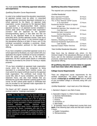 Application for Certified General Certification - North Carolina, Page 4