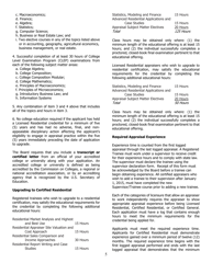 Application for Certified General Certification - North Carolina, Page 5