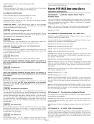 Instructions for Form PIT-RES Delaware Individual Resident Income Tax Return - Delaware, Page 13