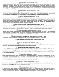 Form 735-7266 Order Your Own Record - Oregon, Page 2