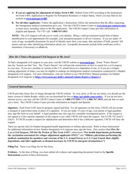 Instructions for USCIS Form I-693 Report of Immigration Medical Examination and Vaccination Record, Page 2